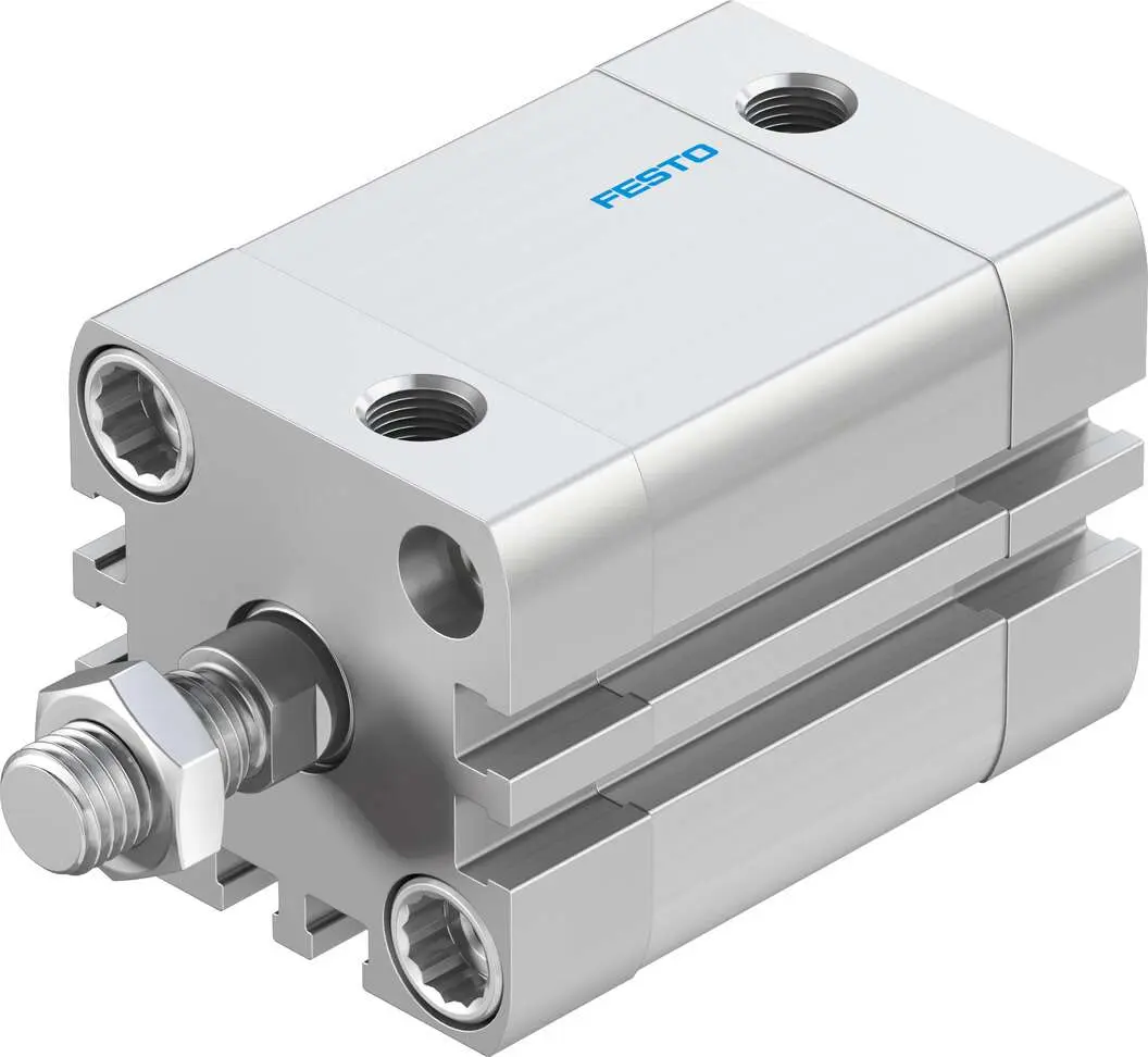 Produktfoto 1 von Festo ADN 536272 Pneumatikzylinder 25 mm Doppeltwirkend, Bohrung Ø 32 mm, bis 10 bar