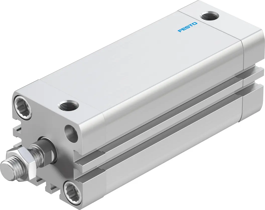 Produktfoto 1 von Festo ADN 536277 Pneumatikzylinder 80 mm Doppeltwirkend, Bohrung Ø 32 mm, bis 10 bar
