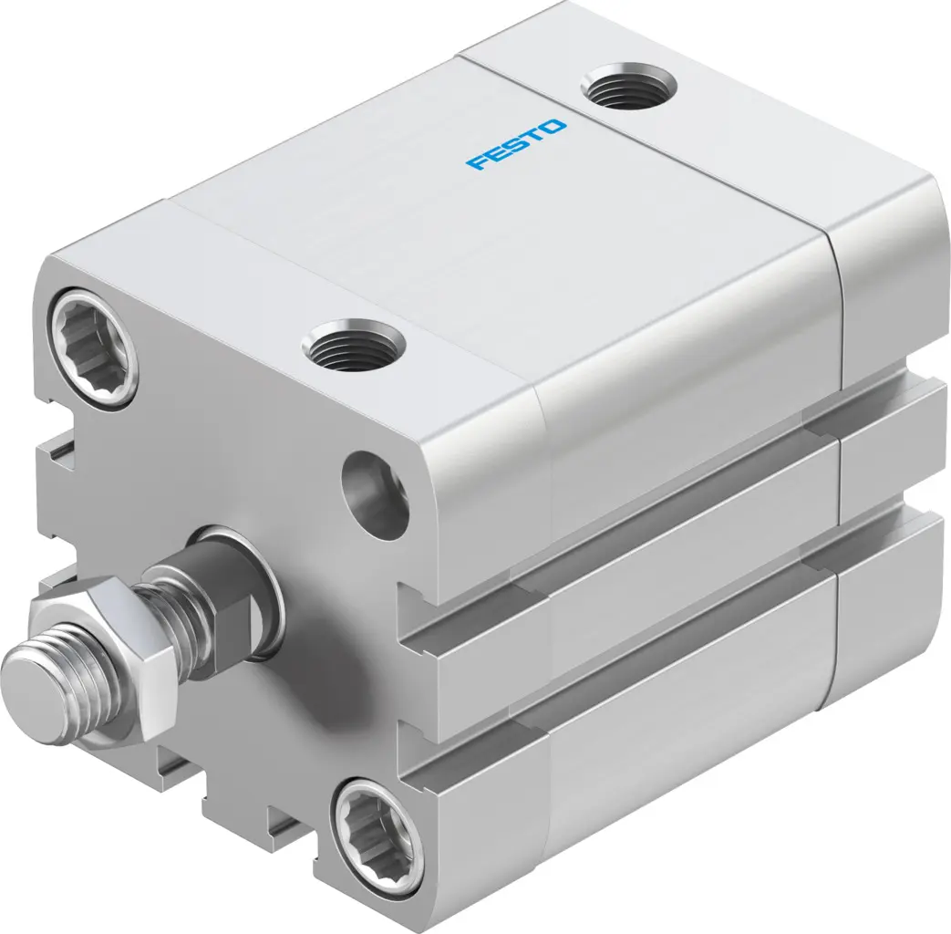 Produktfoto 1 von Festo ADN 536293 Pneumatikzylinder 25 mm Doppeltwirkend, Bohrung Ø 40 mm, bis 10 bar