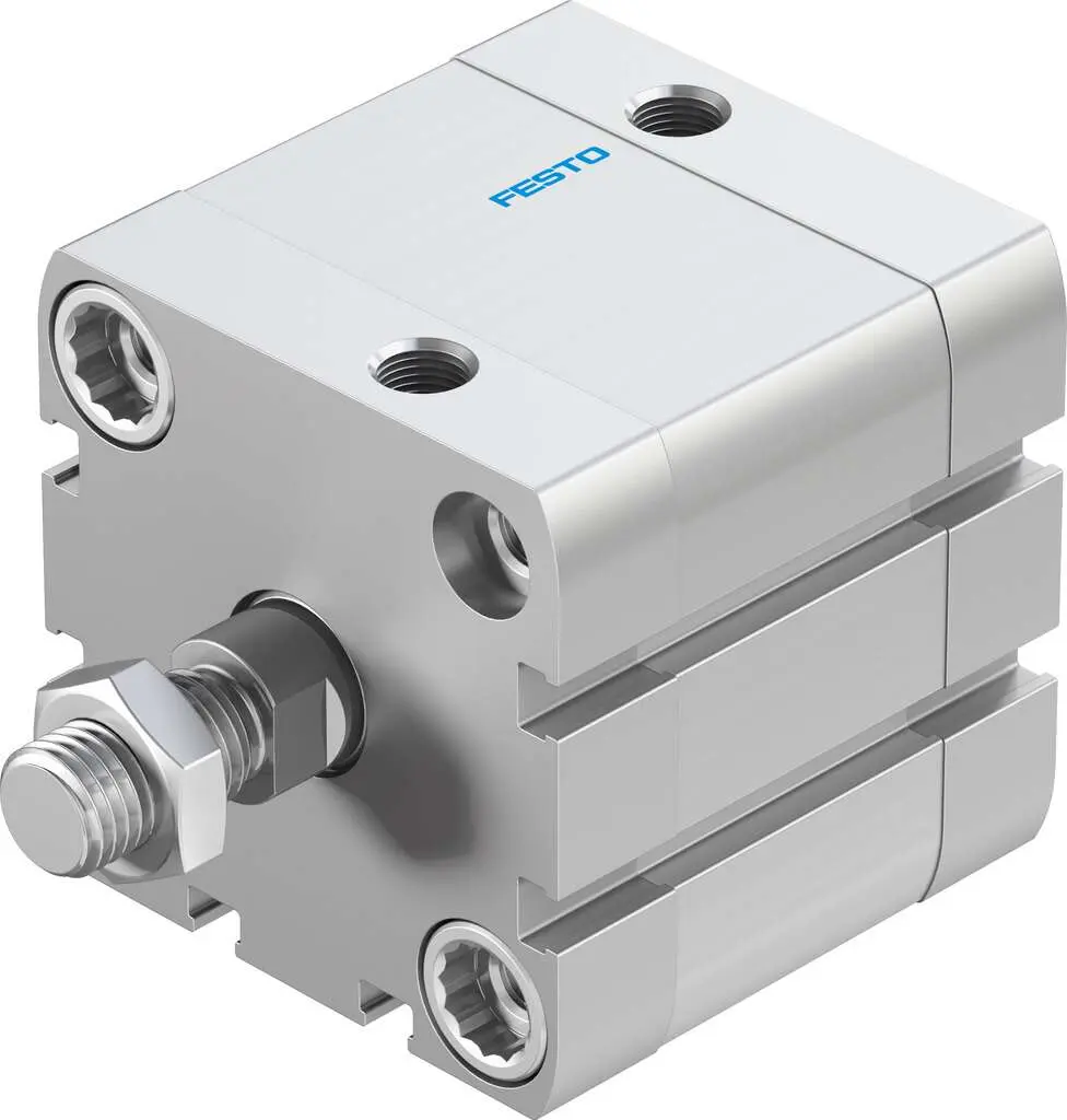 Produktfoto 1 von Festo ADN 536313 Pneumatikzylinder 20 mm Doppeltwirkend, Bohrung Ø 50 mm, bis 10 bar