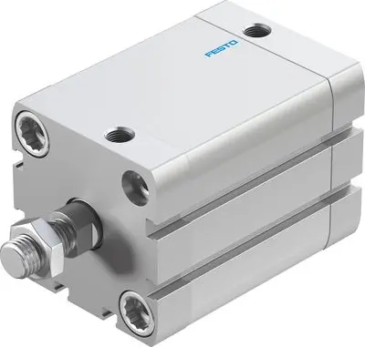 Produktfoto 1 von Festo ADN 536317 Pneumatikzylinder 50 mm Doppeltwirkend, Bohrung Ø 50 mm, bis 10 bar