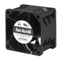 Produktfoto 1 von Sanyo Denki San Ace 9GV DC-Axiallüfter, Kugellager, 24 V dc / 33.6W, 60 x 60 x 38mm, 16000U/min, 142.2m³/h