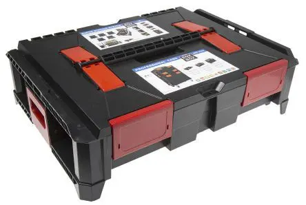 Produktfoto 1 von RS PRO SSC1 Wasserbeständig ABS Kunststoff Wasserdicht Transportkoffer Schwarz, Rot 335 mm 464 mm 142 mm