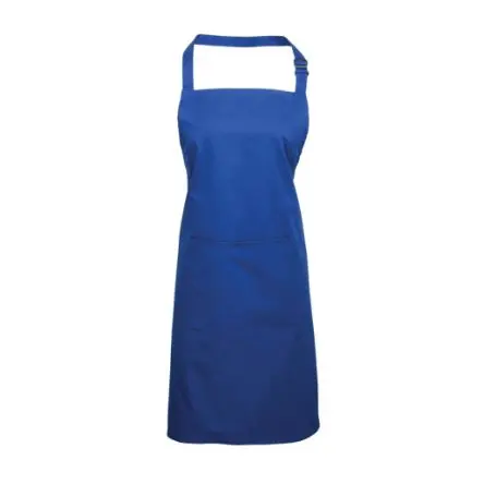 Produktfoto 1 von RS PRO Schürze Wiederverwendbar Königsblau Baumwolle, Polyester, L 860 mm