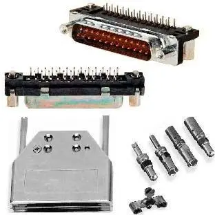 Produktfoto 1 von Amphenol Communications Solutions DM D-Sub-Steckverbinder E Gerade, 9-polig 2.74 mm Raster, Kabel Stecker