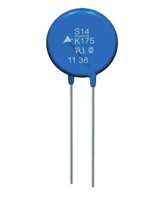 Produktfoto 1 von TDK Advanced Metalloxid-Varistor, 440 pF, 430 V / 50 A 710 V, 6000 A max., Ø 14 mm, 5.4 mm, L. 15.5 mm