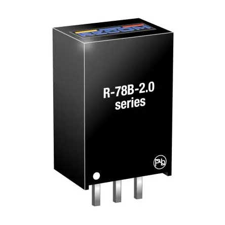Recom R-78B-2.0 Schaltregler / Ausgang 3.3V dc 32V dc, 1 Ausg., 2 A, Durchsteckmontage