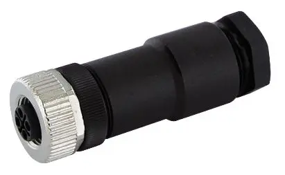 Produktfoto 1 von Murrelektronik Limited 7000 M12 Rundsteckverbinder Buchse 4-polig Buchse 12A IP67
