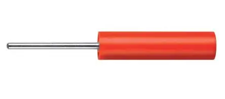 Produktfoto 1 von Schutzinger Buchse für Laborstecker Rot Nickel