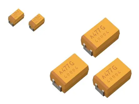Produktfoto 1 von KYOCERA AVX TCJ, Oberfläche Polymerkondensator 10 μF ±20 % / 63V dc, -55 °C → 105 °C