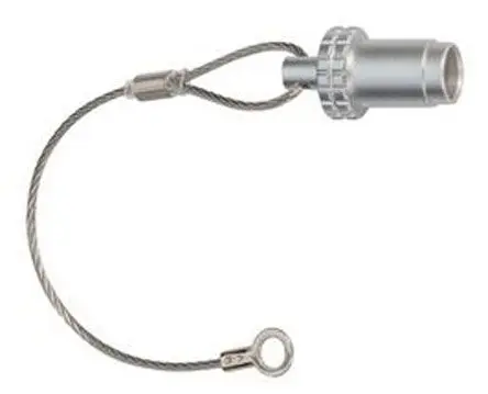 LEMO 200 Stecker Kabeldichtung aus Messing, Tafelmontage, IP68 Chrom