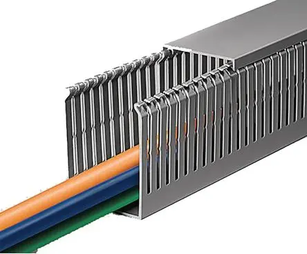 Produktfoto 1 von HellermannTyton HTWD-PN Grau, 25mm x 40 mm Polyvinylchlorid, Länge 2 m, Seitenwand Breit
