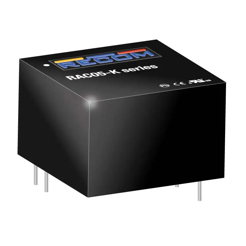 Recom RAC05-K Schaltnetzteil, 12V dc / 416mA 5W 85 → 264V ac Gekapselt, PCB-Montage