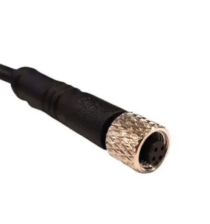 Produktfoto 1 von Bulgin M5, 3-polig Sensor-Betätigungselementkabel, Gerade Buchse 34 Nicht abgeschlossen, Länge 1 m