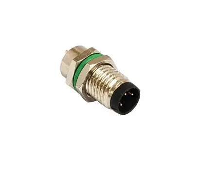 Bulgin M8 konfektioniertes Sensorkabel 3-adrig, Stecker gerade / offenes Ende, Länge 100mm