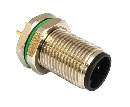 Bulgin Buccaneer M12 12 M12 Rundsteckverbinder Buchse 5-polig Stecker 4A Hinten IP67
