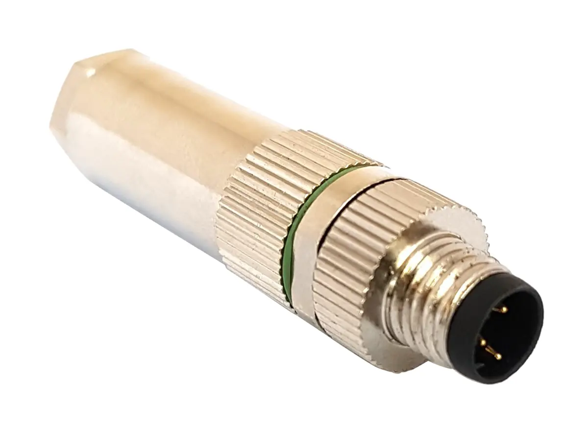 Produktfoto 1 von Bulgin Buccaneer M5 12 M8 Rundsteckverbinder Stecker 3-polig Stecker 3A Inline IP40