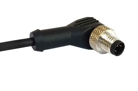 Produktfoto 1 von Bulgin M12, 12-polig Sensor-Betätigungselementkabel, Rechtwinklig Buchse 12 / Nicht abgeschlossen, Länge 1 m