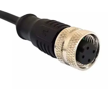 Produktfoto 1 von Bulgin M12, 8-polig Sensor-Betätigungselementkabel, Gerade Buchse 5 / Freies Ende Nicht abgeschlossen, Länge 1 m