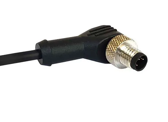 Produktfoto 1 von Bulgin M12, 4-polig Sensor-Betätigungselementkabel, Nicht abgeschlossen Buchse / Nicht abgeschlossen, Länge 1 m