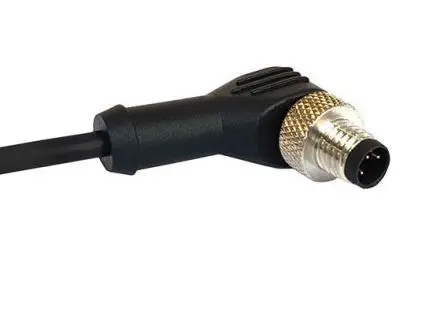 Produktfoto 1 von Bulgin M12, 4-polig Sensor-Betätigungselementkabel, Nicht abgeschlossen Buchse / Nicht abgeschlossen, Länge 1 m