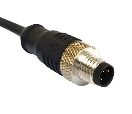 Produktfoto 1 von Bulgin M12, 5-polig Sensor-Betätigungselementkabel, Gerade Stecker 3 / Freies Ende Nicht abgeschlossen, Länge 1 m