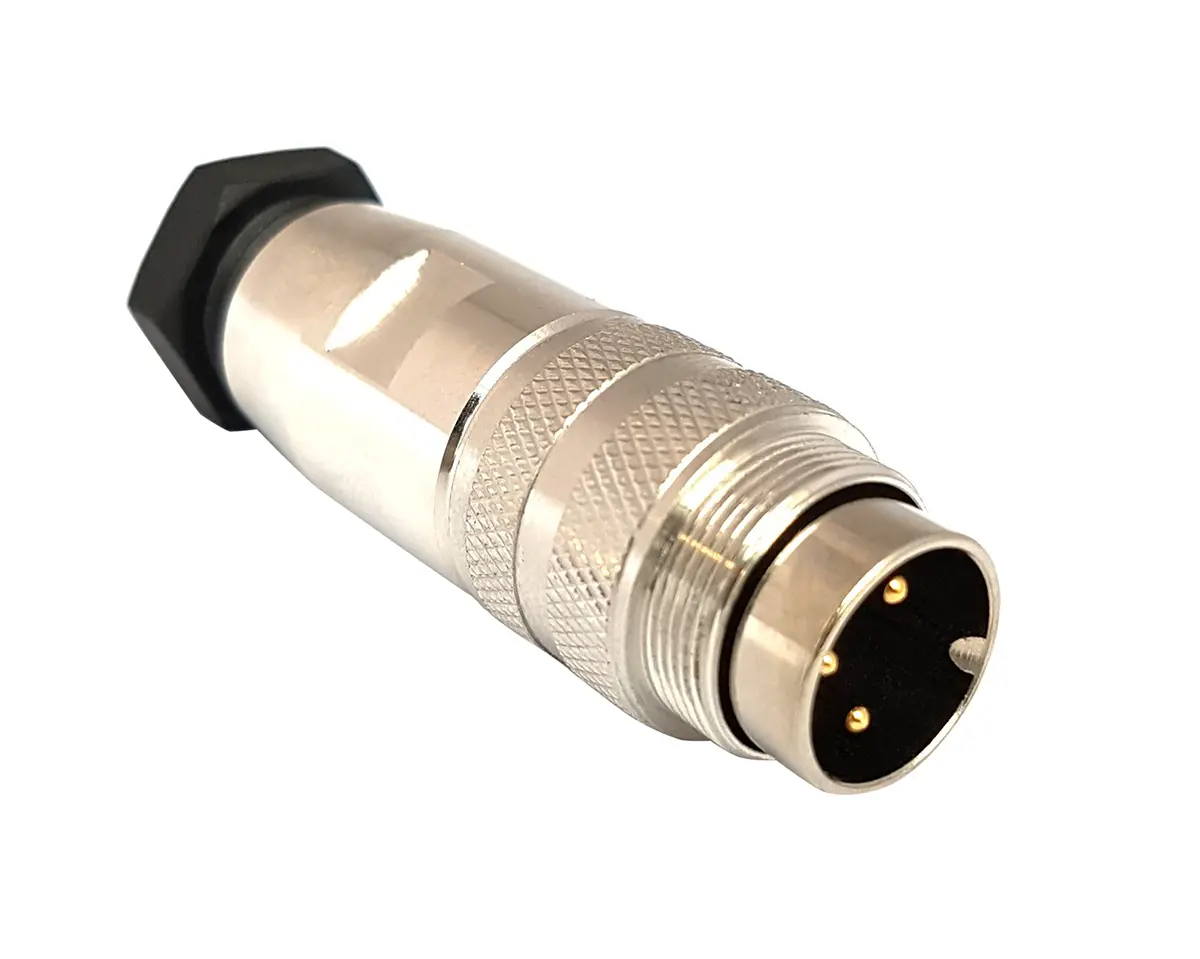 Produktfoto 1 von Bulgin Buccaneer M16 18.5 M16 Rundsteckverbinder Stecker 8-polig Stecker 5A Inline IP40