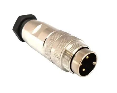 Bulgin Buccaneer M16 18.5 M16 Rundsteckverbinder Stecker 8-polig Stecker 5A Inline IP67