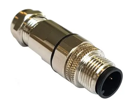 Produktfoto 1 von Bulgin Buccaneer M12 14.5 M12 Rundsteckverbinder Stecker 8-polig Stecker 2A Inline IP67