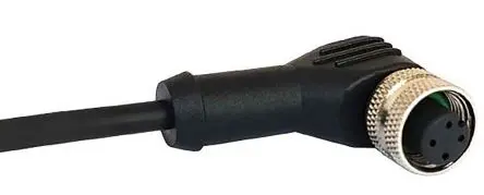 Produktfoto 1 von Bulgin M12, 8-polig Sensor-Betätigungselementkabel, Rechtwinklig Buchse 8 / Nicht abgeschlossen, Länge 1 m