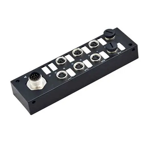 Produktfoto 1 von Bulgin M Sensor-Box 8 Anschlüsse M12