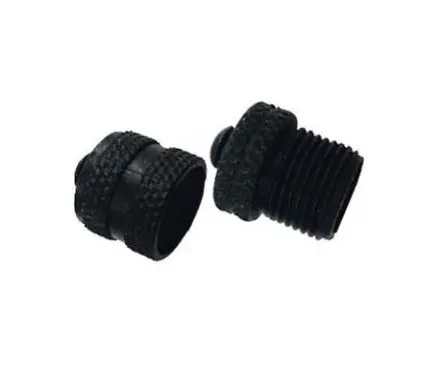Produktfoto 1 von Bulgin PXPPAM12 Stecker Staubkappe aus Polyamid Größe M12, IP67 Vernickelt