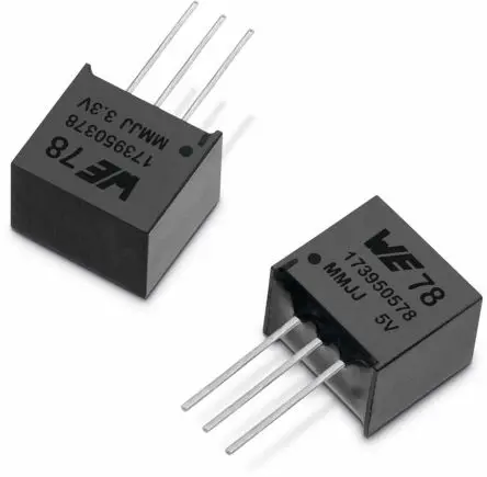 Produktfoto 1 von Wurth Elektronik Spannungsregler 5 W 28V SIP, 3-Pin