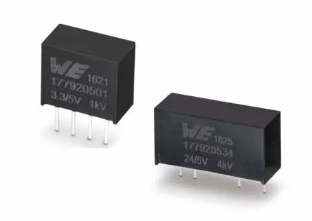 Produktfoto 1 von Wurth Elektronik Buck Boost Schaltregler 5-Kanal, 0 mA 105 kHz SIP 4-Pin Festwert 5.25V dc 4.75 V dc