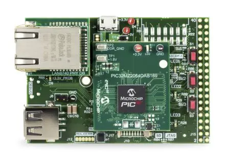 Produktfoto 1 von Microchip PIC32MZ Integrierte Grafik, Entwicklungskit Starterkit PIM PIC32MZ