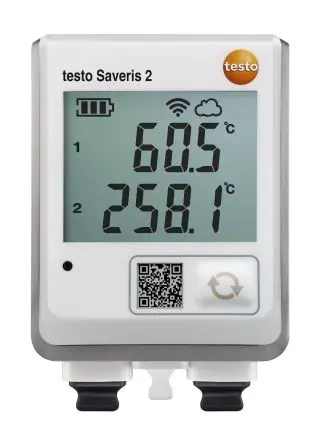 Produktfoto 1 von Testo Saveris 2 T3 Temperatur Temperatur Datenprotokolliergerät, WLAN, -30 °C 2-Kanal → 50 °C