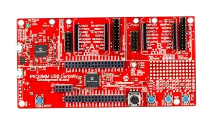 Produktfoto 1 von Microchip Curiosity MCU, Entwicklungsboard Evaluierungsplatine MIPS MicroAptiv PIC PIC32MM