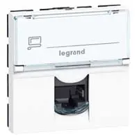 Produktfoto 1 von Legrand MOSAIC Telefondose Weiß