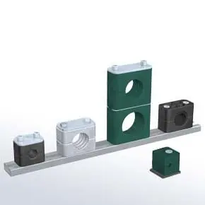 RS PRO Rohrklemme für Rohraußen-ø 22 mm Außen-ø , 1.2 m Klemmenabstand