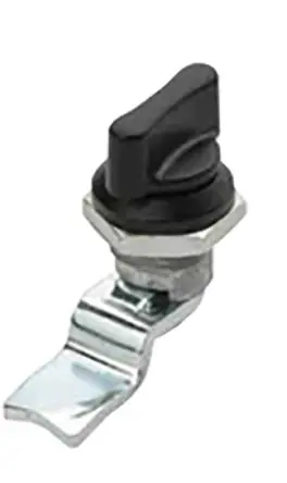 Produktfoto 1 von RS PRO Schubladenschloss aus Zinkdruckguss, Mit Schlüssel 20.5 mm, entsperrbar mit Knopf 16.2 x 14.2 mm