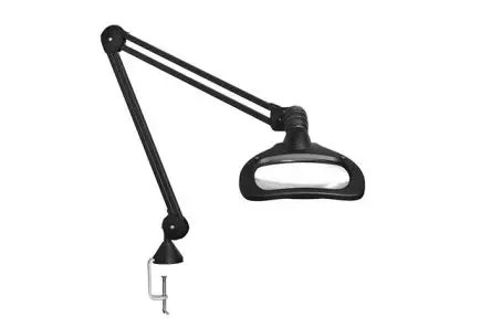 Produktfoto 1 von Luxo WAL027981 LED Lupenleuchte Tischklemmenbefestigung, 171 x 114 mm Linse, 6 W / 50 V, Reichweite 1.14 m, 3-polig
