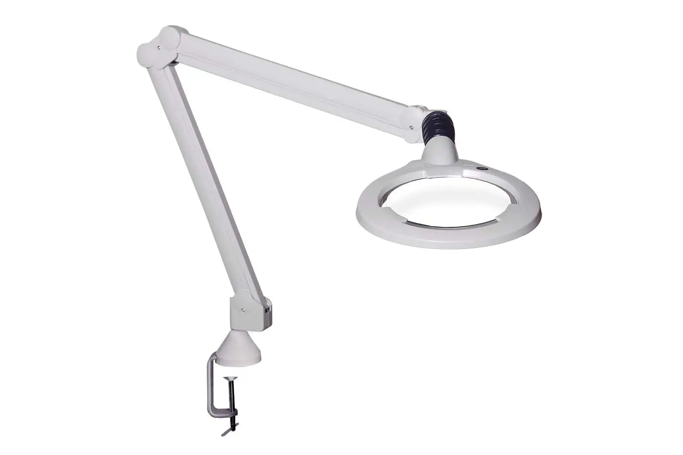 Luxo CIL027983 LED Lupenleuchte Tischklemmenbefestigung, 165 mm Linse 165 mm, 10 W / 50 V, Reichweite 1143 mm, 3-polig
