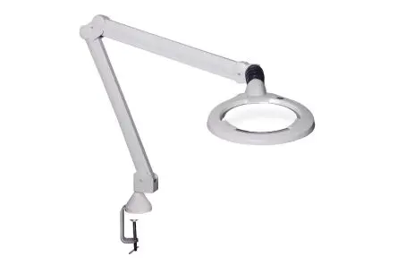 Produktfoto 1 von Luxo CIL027983 LED Lupenleuchte Tischklemmenbefestigung, 165 mm Linse 165 mm, 10 W / 50 V, Reichweite 1143 mm, 3-polig