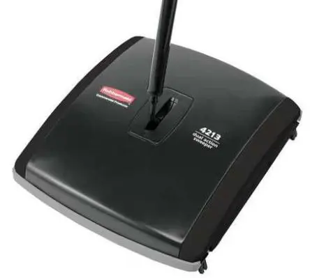 Produktfoto 1 von Rubbermaid 266.7 mm Bodenkehrer 241.3mm 1.12 m aus Verzinkter Stahl und robuster ABS-Kunststoff Bodenkehrer