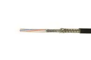 Produktfoto 1 von Alpha Wire Alpha Essentials Flexing Ethernet Cat5e Ethernet-Kabel, 152 m, Schwarz Aluminium/Mylar Geschirmt, Aussen ø