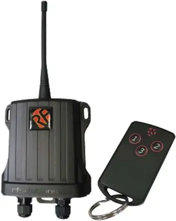 Produktfoto 1 von RF Solutions Fernbedienungssystem 868 MHz FM 3 Kanäle 12 to 32 V ac/dc