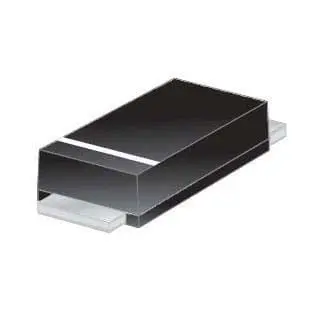 Produktfoto 1 von DiodesZetex B345AF Oberfläche Diode Niedriger Leckstrom Einfach, 45 V / 3 A, 2-Pin SMAF