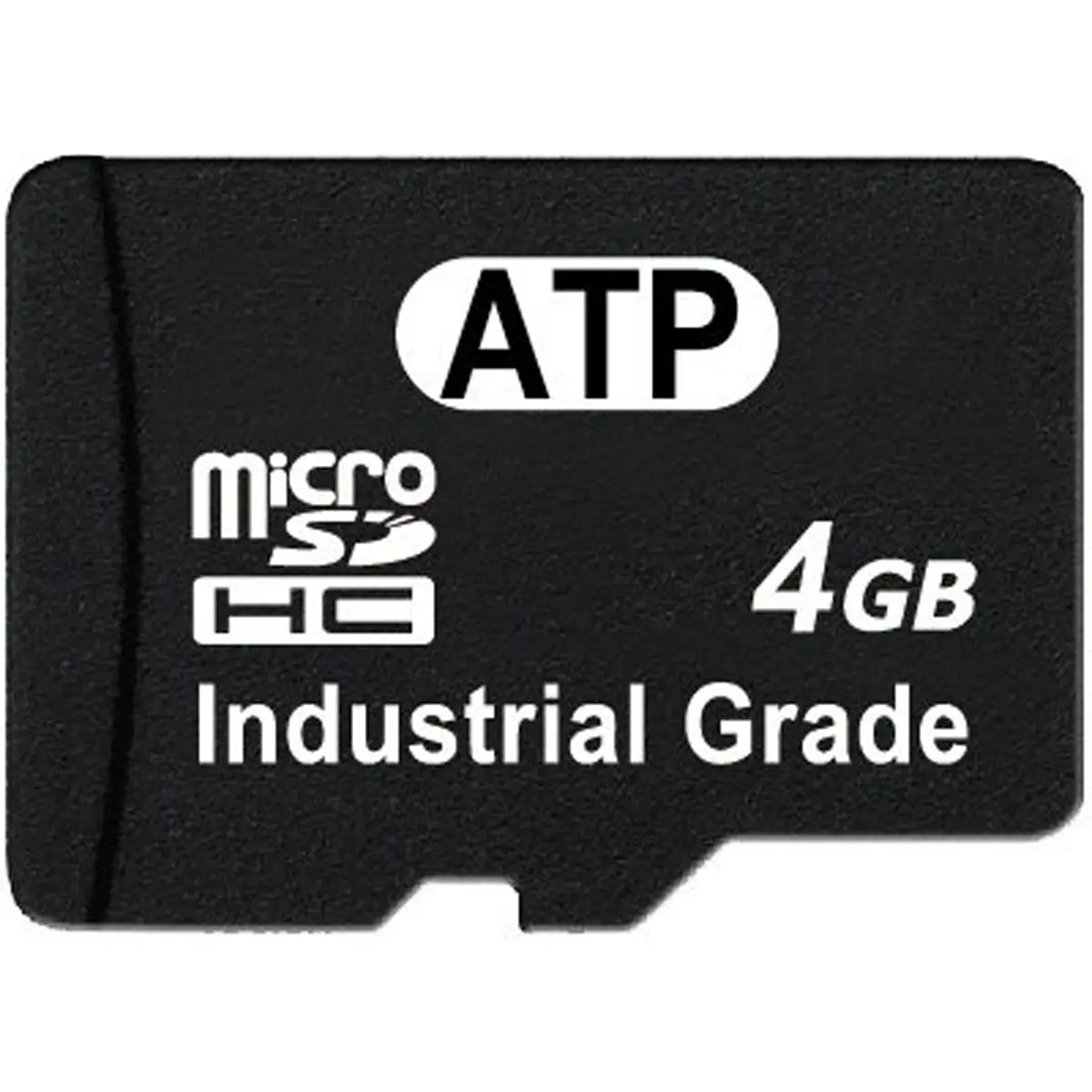 Produktfoto 1 von ATP 4 GB MicroSDHC MicroSD UHS 1 U1, Klasse 10 Industriequalität, SLC