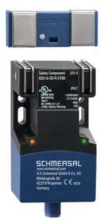 Produktfoto 1 von Schmersal RSS 16 RFID M12 Berührungsloser Sicherheitsschalter 26.4V dc aus Glasfaserverstärkter Kunststoff, Flach