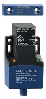 Produktfoto 1 von Schmersal RSS16 M12 Berührungsloser Sicherheitsschalter aus Glasfaserverstärkter Thermoplast 26.4V dc, Flach Betätiger